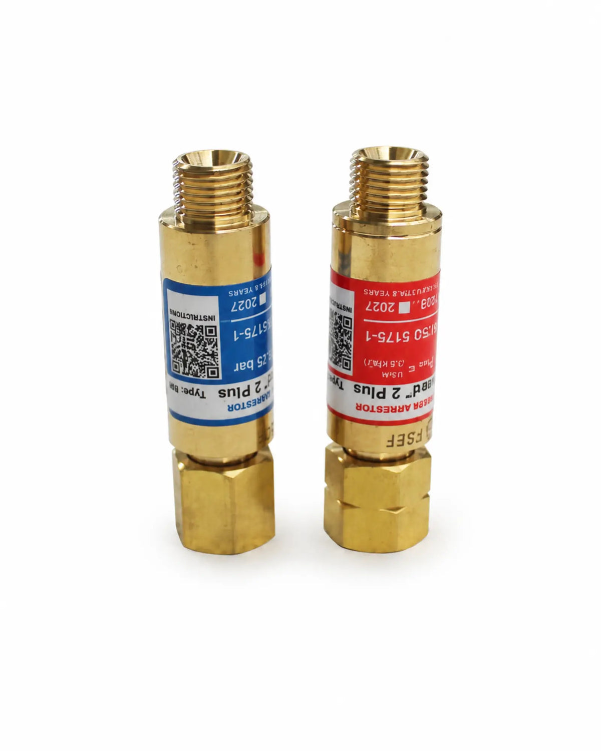 Válvula arrestaflama SG2 FBA SG2L TWIN 9/16" TM GCE (2 piezas)