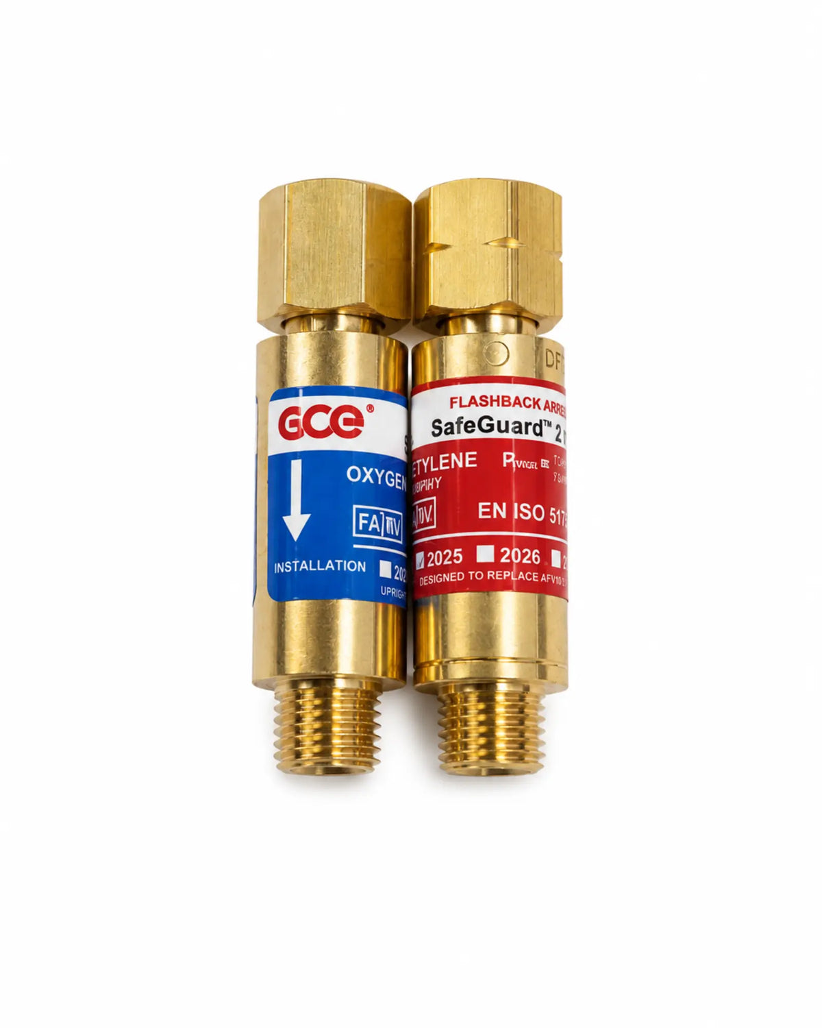 Válvula arrestaflama SG2 FBA SG2P TWIN 9/16" RM GCE (2 piezas)