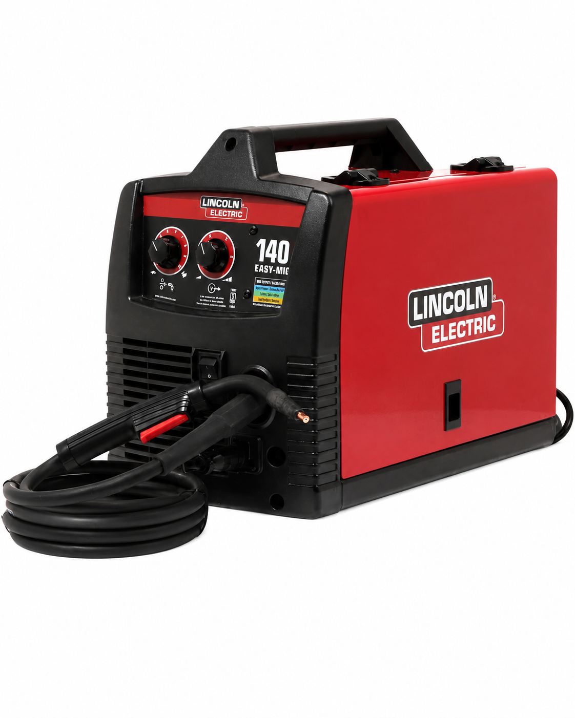 Soldadora MIG Lincoln Easy MIG 140 Pack Completo | 120V