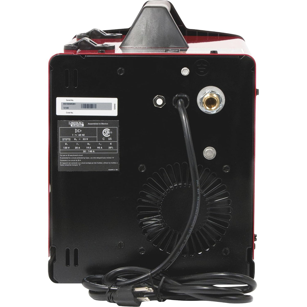 Soldadora MIG Lincoln Easy MIG 140 Pack Completo | 120V