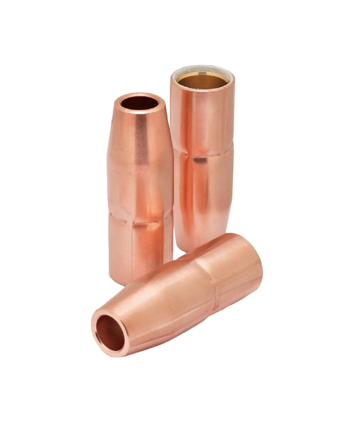 Puntas de contacto MIG cónica estándar de cobre 0.5" 250 amp serie M de Miller (5 piezas)