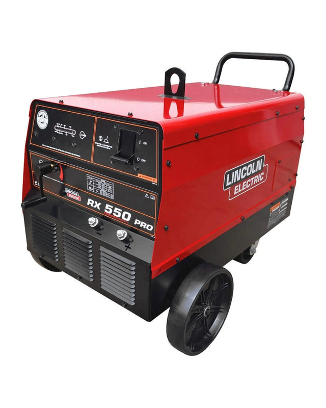 Soldadora RX-550 PRO de 575 Amp para Electrodo Revestido, TIG, Alambre Tubular FCAW y Corte y Desbaste con Electrodo de Carbón