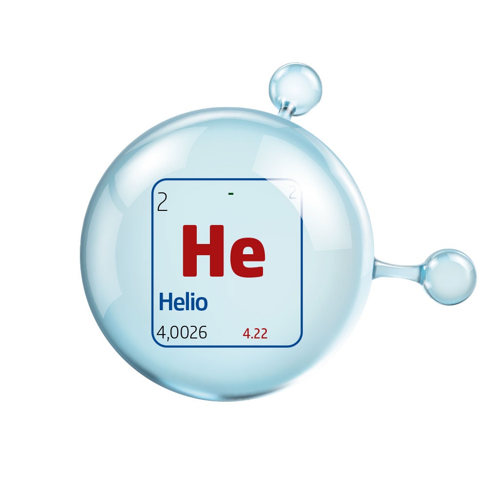 Helio para globos  – Carga de gas