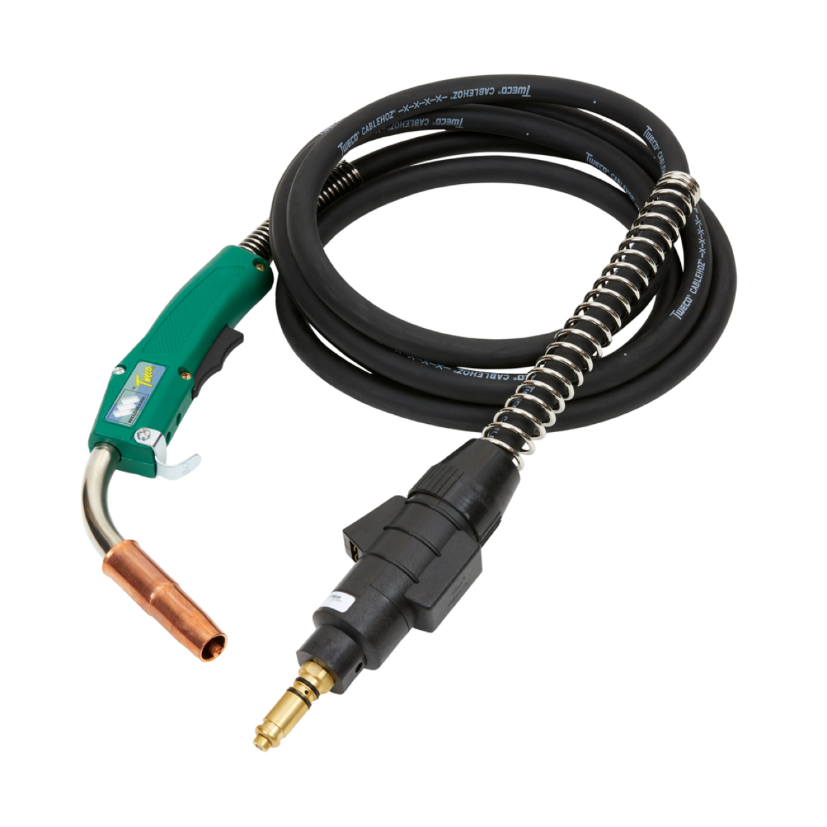 Pistola MIG de 400 amperios conexiÃ³n Tweco con cable de 4.6 metros de Weldmark by TwecoÂ®